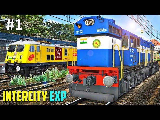 SHUNTING + WDM3D Coupling | Intercity Superfast Exp in IR-MSTS | PC GamePlay 