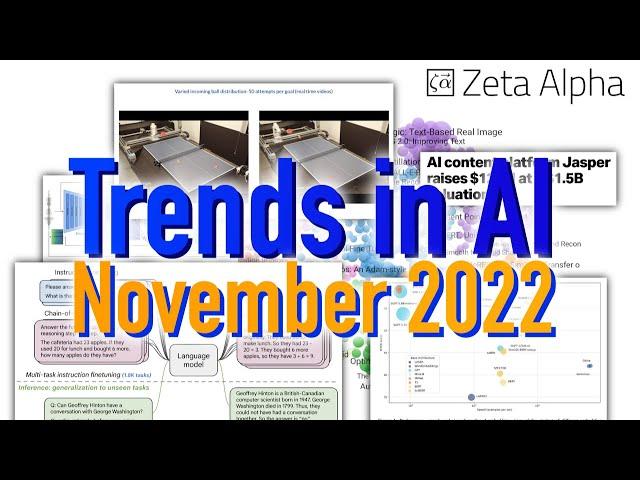 FLAN-T5, DreamFusion, Neural Audio Compression — Trends in AI November 2022