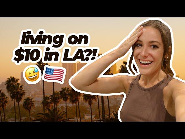 What Can $10 Get You in LOS ANGELES?  | LA Budget Travel 2022