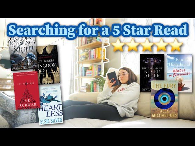 This Video Ends When I Find a 5 Star Book ⭐️ | Spoiler Free Reading Vlog