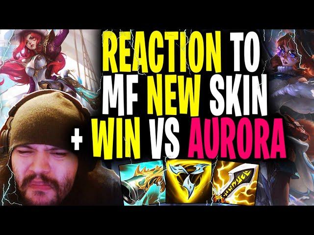 Tobias Fate REACTION To Miss Fortune New Skin + Defeating Final Boss of League