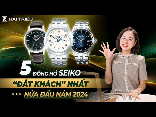 Top 5 đồng hồ Seiko automatic bán chạy nhất Hải Triều