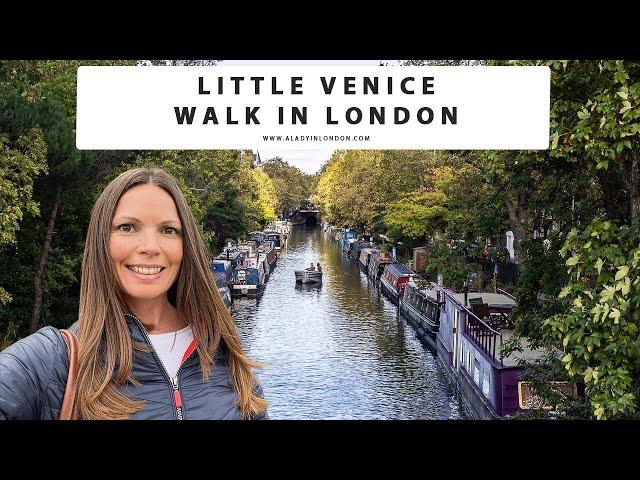 LITTLE VENICE LONDON WALK | Regent's Canal | Rembrandt Gardens | Grand Union Canal | Maida Vale