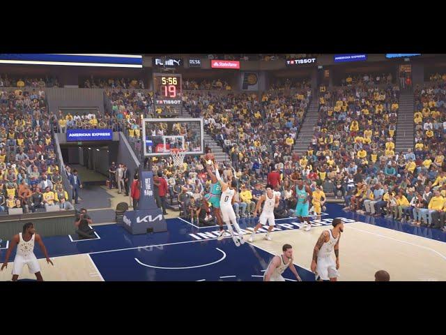 "NBA 2K25 Gameplay: 90s All-Stars Take on Indiana Pacers - Classic Basketball!"