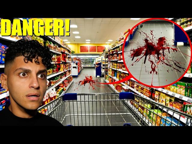 IF YOU SEE BLOOD IN A GROCERY STORE, CALL FOR HELP! (you’re in DANGER)