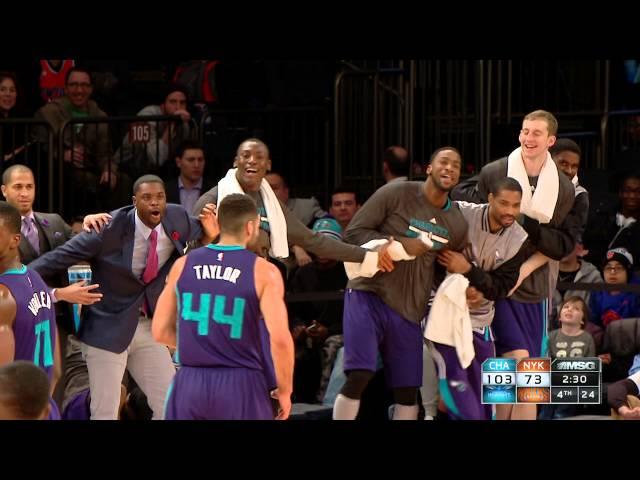 Jason Maxiell posterizes Tim Hardaway Jr.