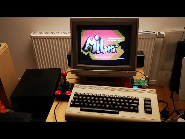 Testing Sidekick64's SID & FM emulation on C64 with "Midnight Kisses" by Mibri/Atlantis/Xentax