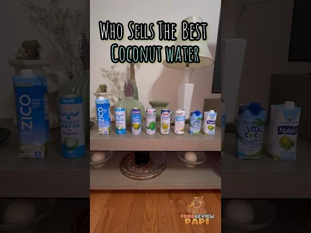 Who do you think sells the BEST Coconut Water?  #coconut #coconutwater #vita #vitacoco #shorts