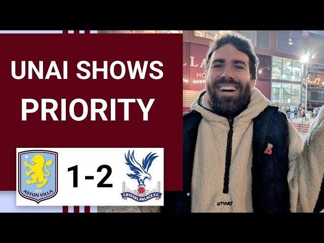 PLAYERS MISS OPPOURTUNITY TO GET INSIDE UNAI EMERY'S THOUGHTS | ASTON VILLA 1-2 CRYSTAL PALACE