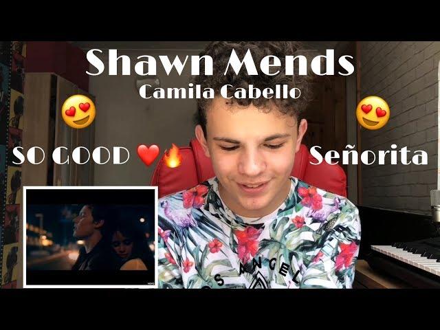 Reacting to Shawn Mendes and Camila Cabello's new music video Señorita ️