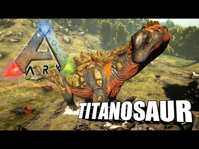 Taming A Titanosaur | Ark Survival Evolved | The Island