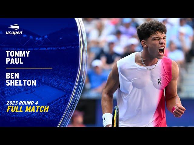 Tommy Paul vs. Ben Shelton Full Match | 2023 US Open Round 4