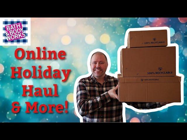 Bath and Body Works Online Holiday Haul 2024