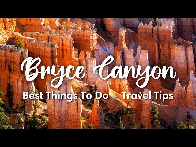 BRYCE CANYON NATIONAL PARK, UTAH (2023) | Best Things To Do In Bryce + Travel Tips