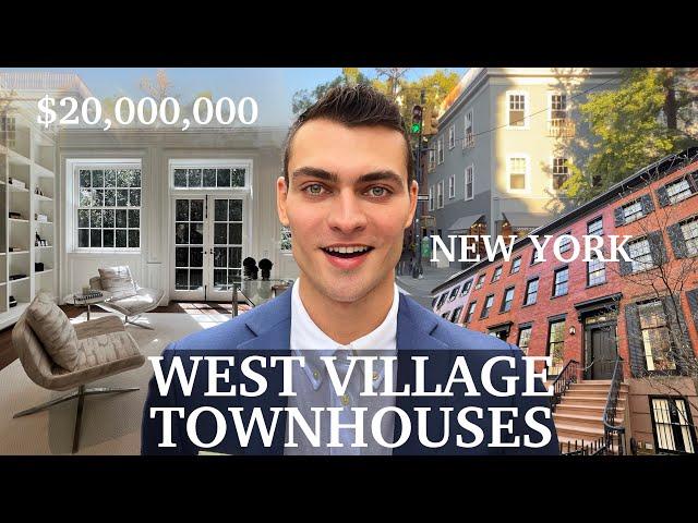 WEST VILLAGE TOWNHOUSES. $20,000,000. NEW YORK