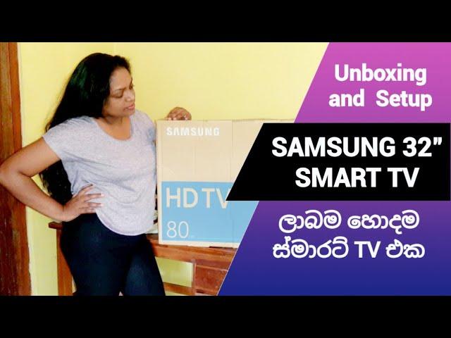 Samsung 32" 4 Series Smart TV Unboxing and Setup