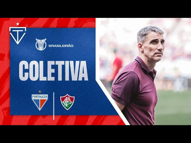 COLETIVA COM VOJVODA | FORTALEZA 1x0 FLUMINENSE | BRASILEIRÃO 2024