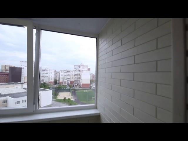 Отделка стеновым паркетом из липы от Мой Балкон