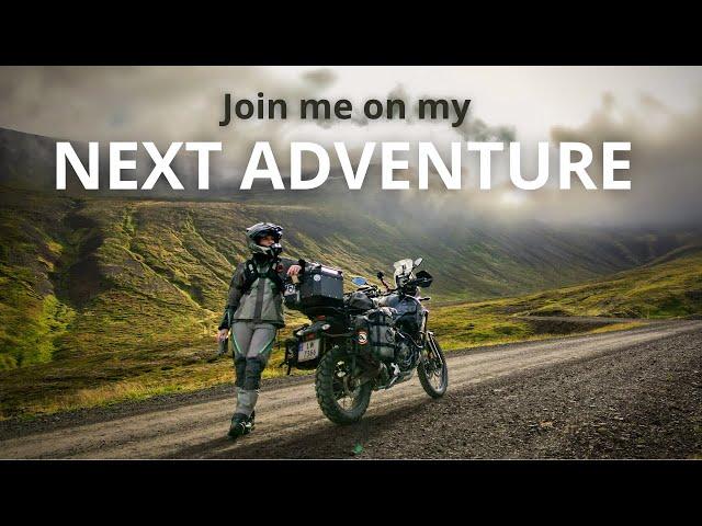 An EPIC solo motorcycle adventure on ICELAND