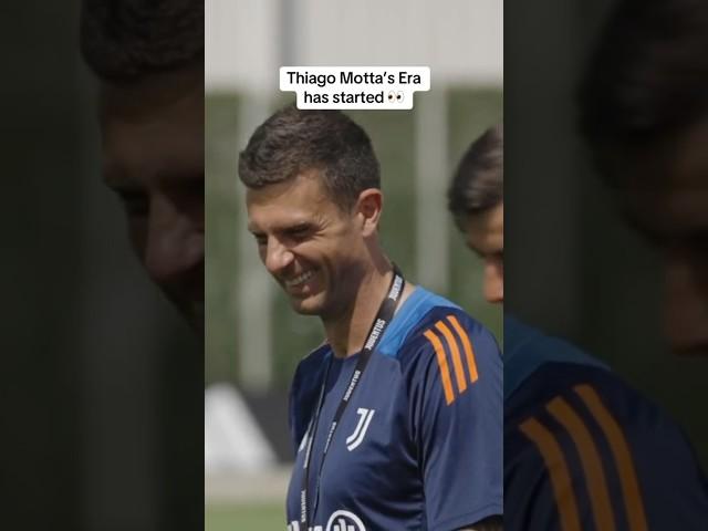 The first training week of Thiago Motta as Juventus coach ™️