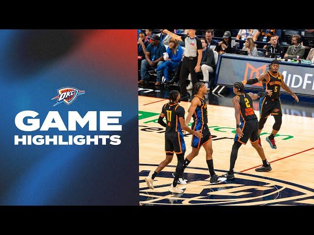 OKC Thunder vs Dallas Mavericks | Game Highlights | November 17, 2024