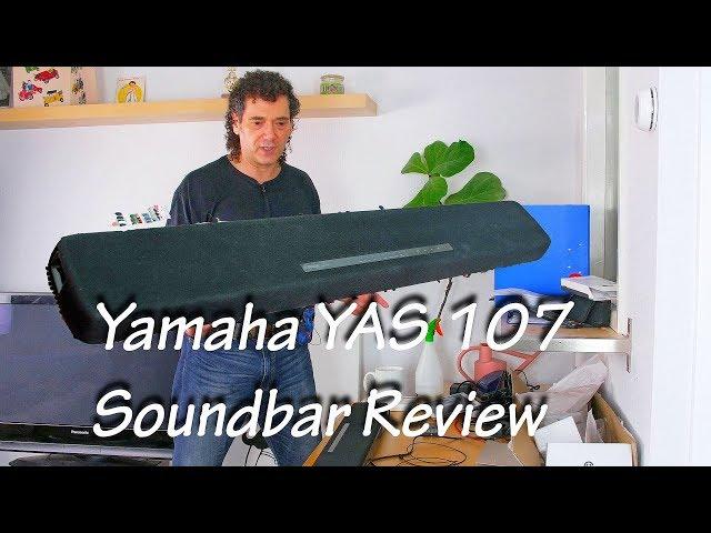 Yamaha yas 107 soundbar review - DTS Virtual x - sound test - 2018