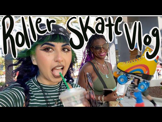 Roller Skate Vlog with COCO  in Long Beach