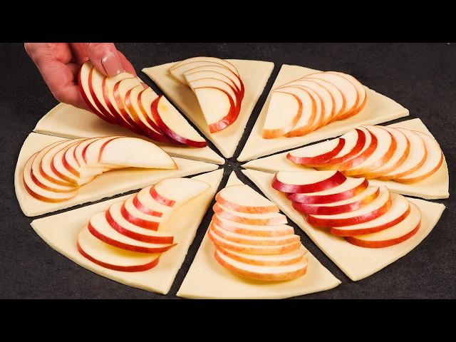 I Can`t Stop Making These Trick! 10 Genius Ideas With Apple And Puff Pastry!