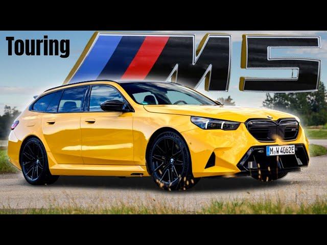 New 2025 BMW M5 Touring Wagon in Speed Yellow