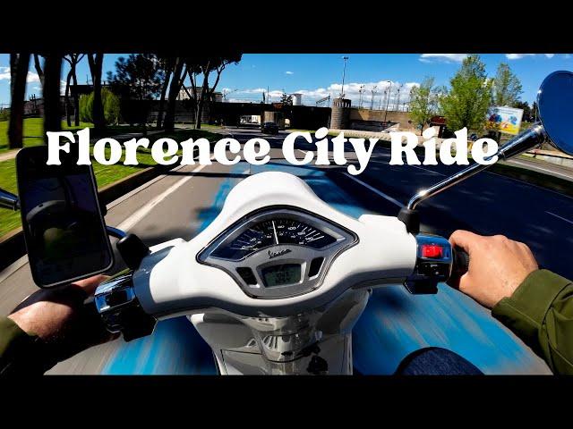 HOW DOES IT FEEL TO RIDE A VESPA IN FLORENCE, ITALY? (Part 3 - Tuscany Series)