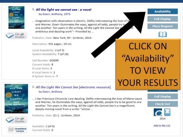 How to Find and Request a Book