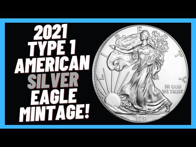 2021 Type 1 American Silver Eagle Mintage Numbers Thus Far! Comparison to Previous Bullion Years!