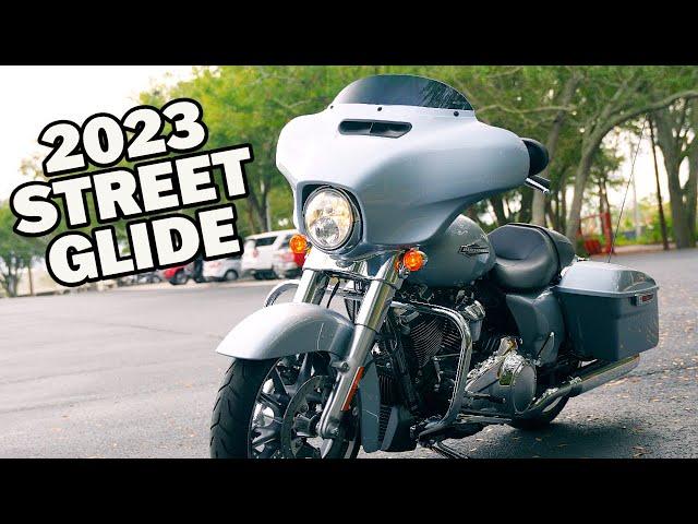 2023 Harley-Davidson Street Glide in Atlas Silver Metallic | Full Features Breakdown and Walk Around