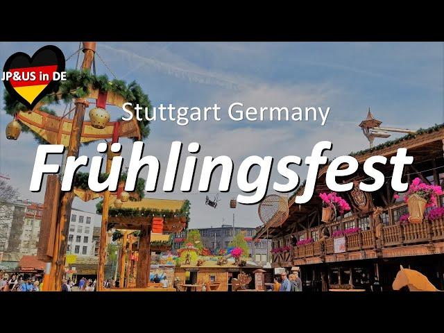 【Stuttgarter Frühlingsfest 2023】Let's go to the Spring Festival in Stuttgart Germany!