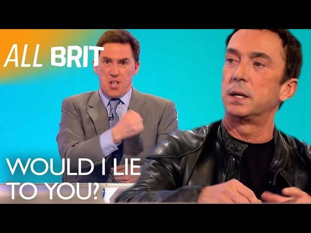 Rob Brydon's IMPRESSIVE Bruno Tonioli IMPRESSION! | Would I Lie To You | All Brit