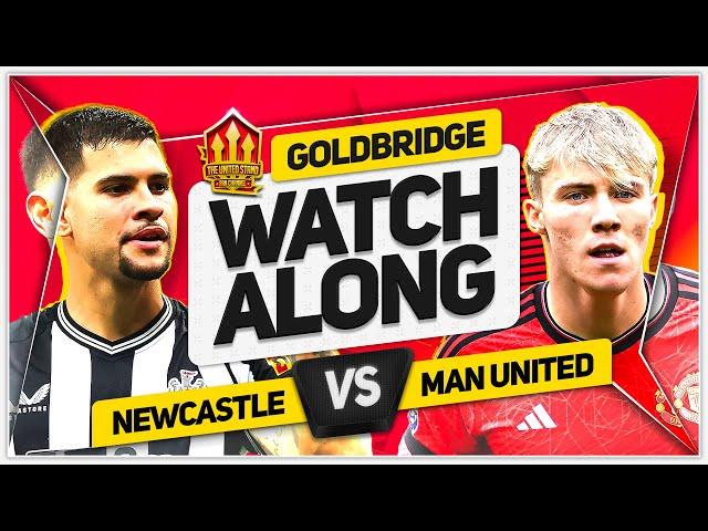 NEWCASTLE vs MANCHESTER UNITED LIVE with Mark GOLDBRIDGE!