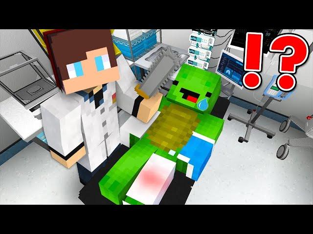 Mikey Is Hurt In Minecaft
