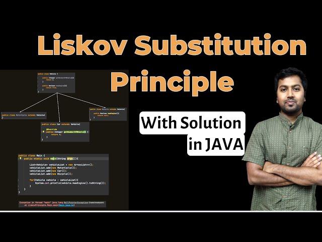 1.1 Liskov Substitution Principle (LSP) with Solution in Java - SOLID Principles of Low Level Design