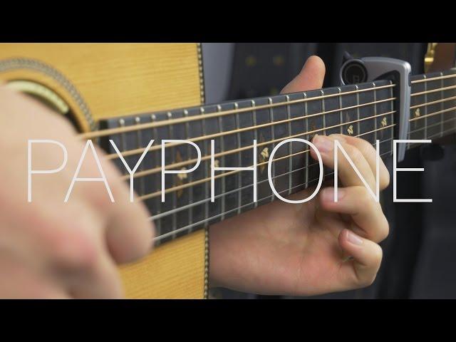 Maroon 5 - Payphone - Fingerstyle Guitar Cover By James Bartholomew