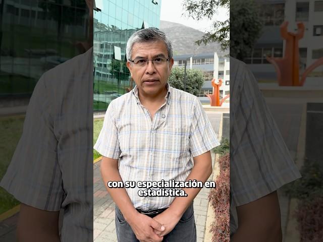 Dr. Carlos Zerga, estudiante de Segunda Especialidad en Estadística Aplicada para la Investigación