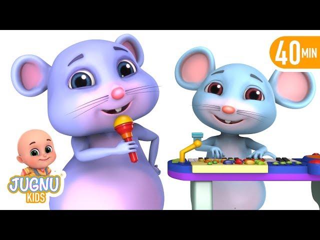 Do Chuhe The, Aaj Mangalwar Hai | hindi rhymes for children by Jugnu Kids