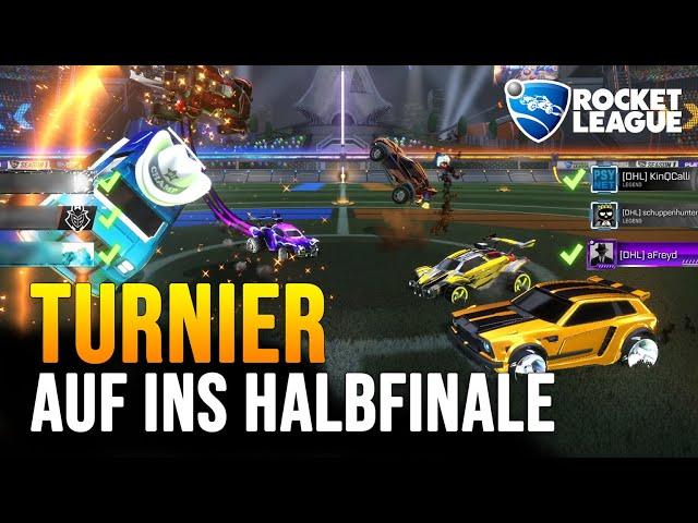 AUF INS HALBFINALE | Rocket League Turnier Lustige Momente [deutsch]