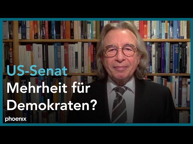 Schaltgespräch mit Thomas Jäger zu den Stichwahlen des US-Senats im Bundesstaat Georgia am 06.01.21