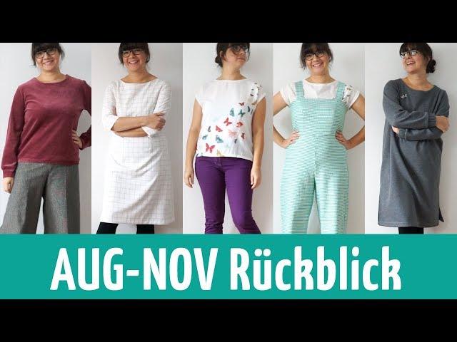 Was ich seit August genäht habe!