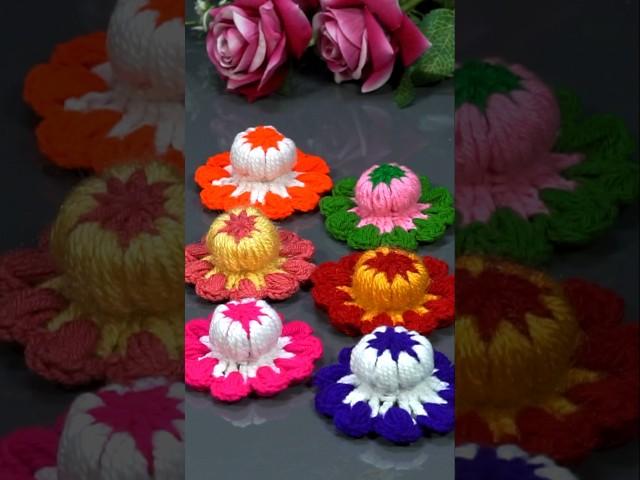 Crochet Flower / Decoration Ideas #youtubeshorts