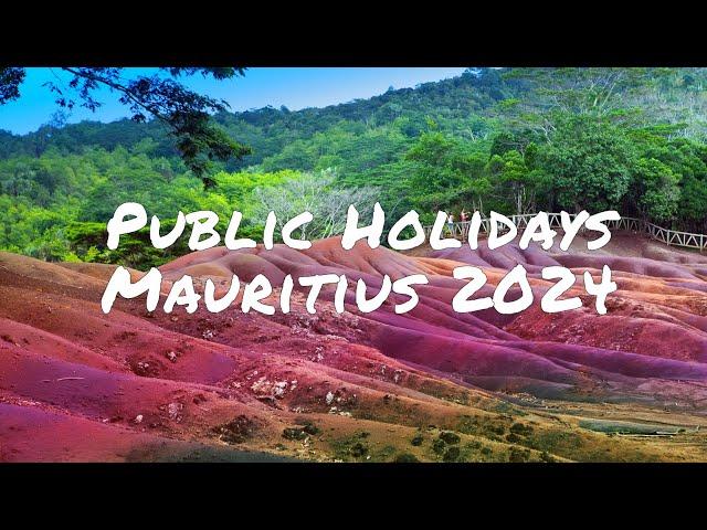 Public Holidays for Mauritius in 2024