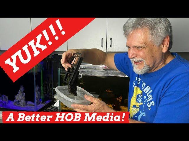 *REPLACING* Hang-On-Back Filter Media! [and Saving Money!]