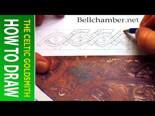 How to Draw Celtic Animals 8 - Wolf Knot Staffordshire 3of4