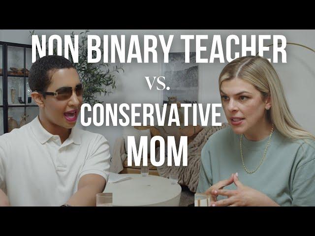 Gender Transition for Children DEBATE / Allie Stuckey vs Desmond Fambrini