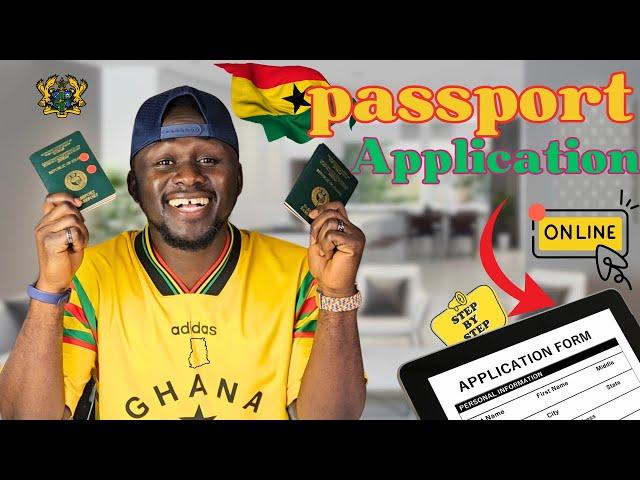 Ghana online passport application and renewal in 25 minutes | 2024